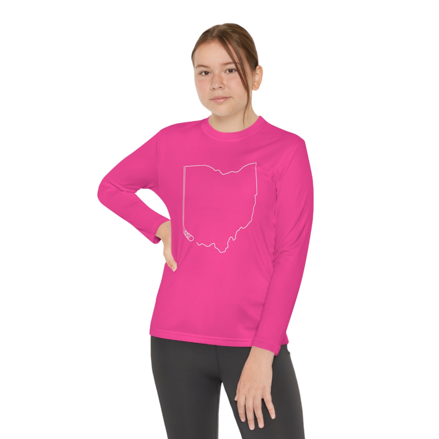 Ohio Hockey Performance Long-sleeved Tee (Youth)