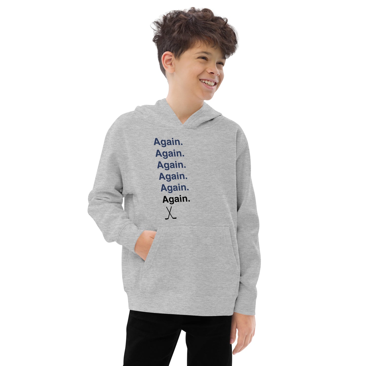 Again Hockey Fleece Hoodie (Youth)