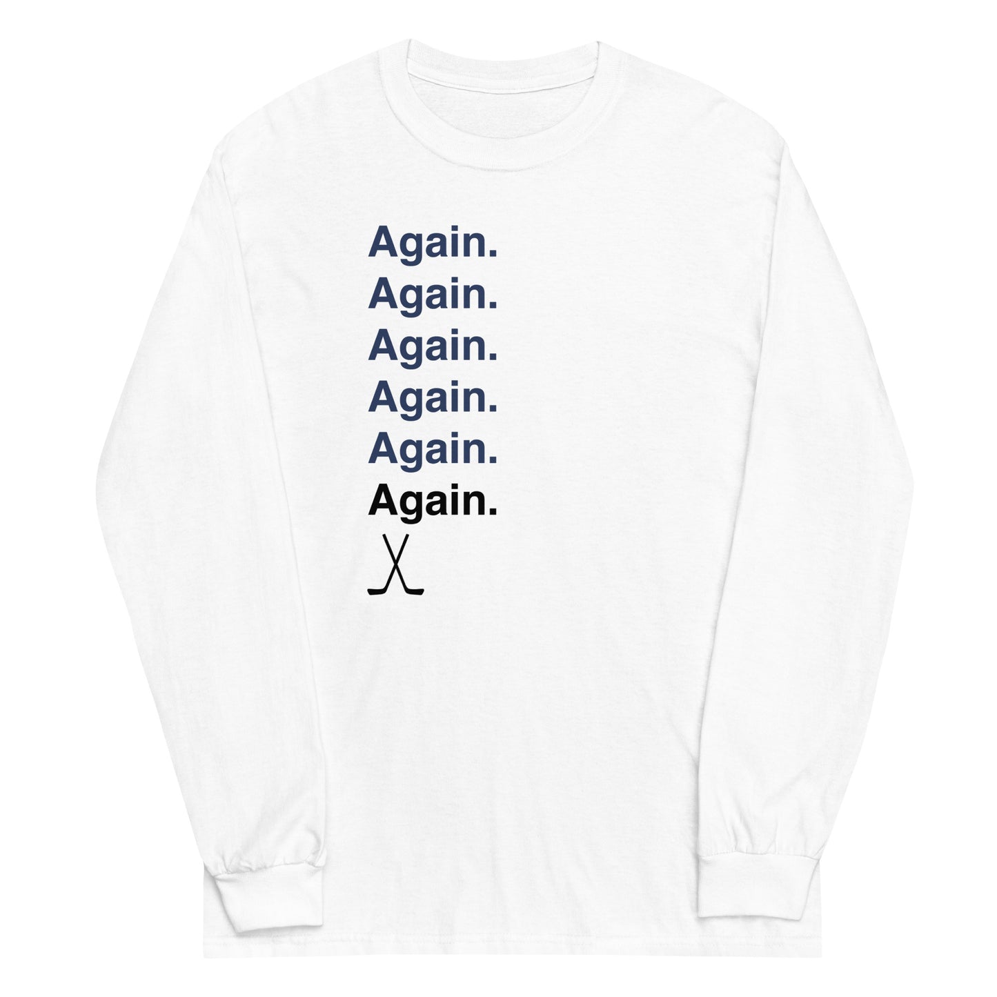 Again Hockey Long Sleeve Tee