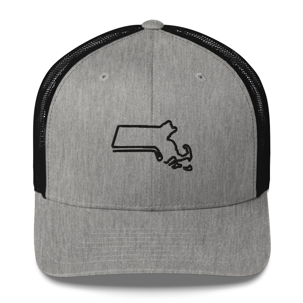 Massachusetts Hockey Trucker Cap