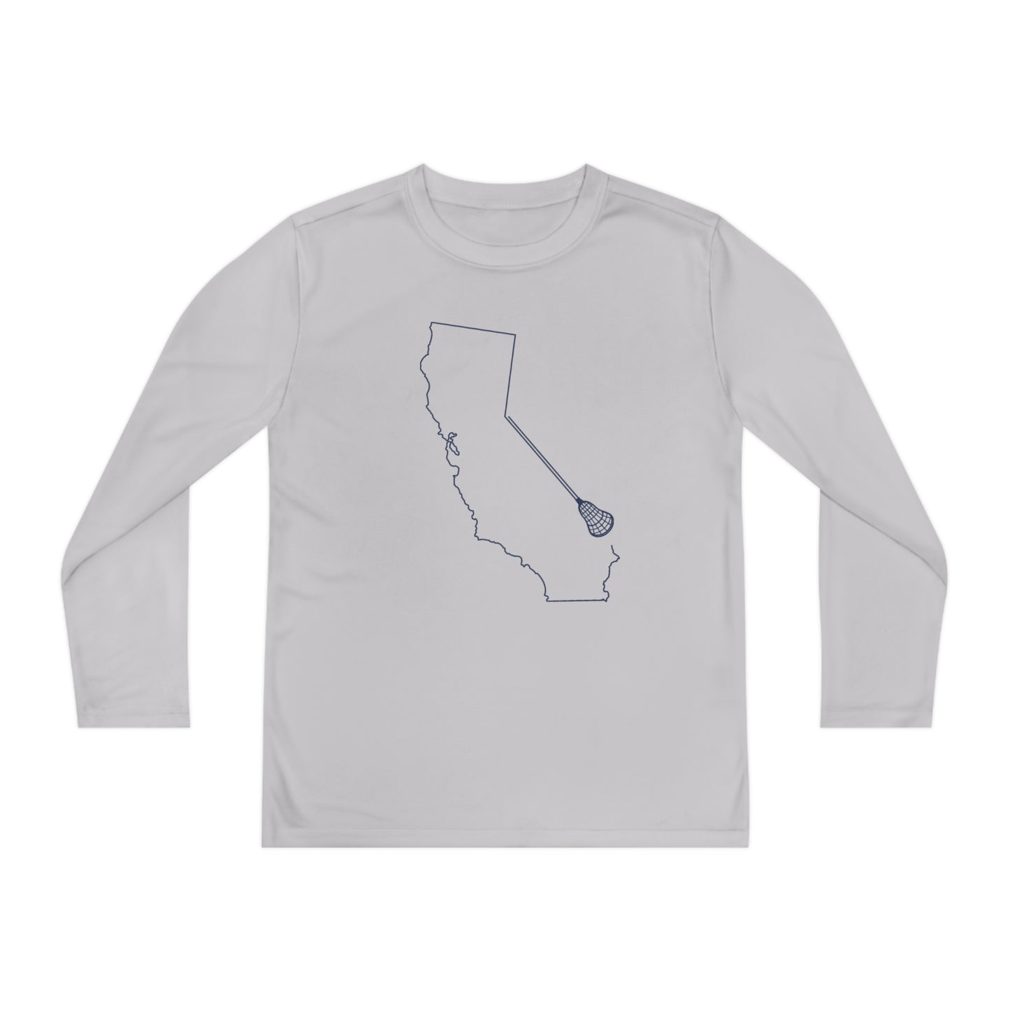 California Lacrosse Performance Long-sleeved Tee (Youth)