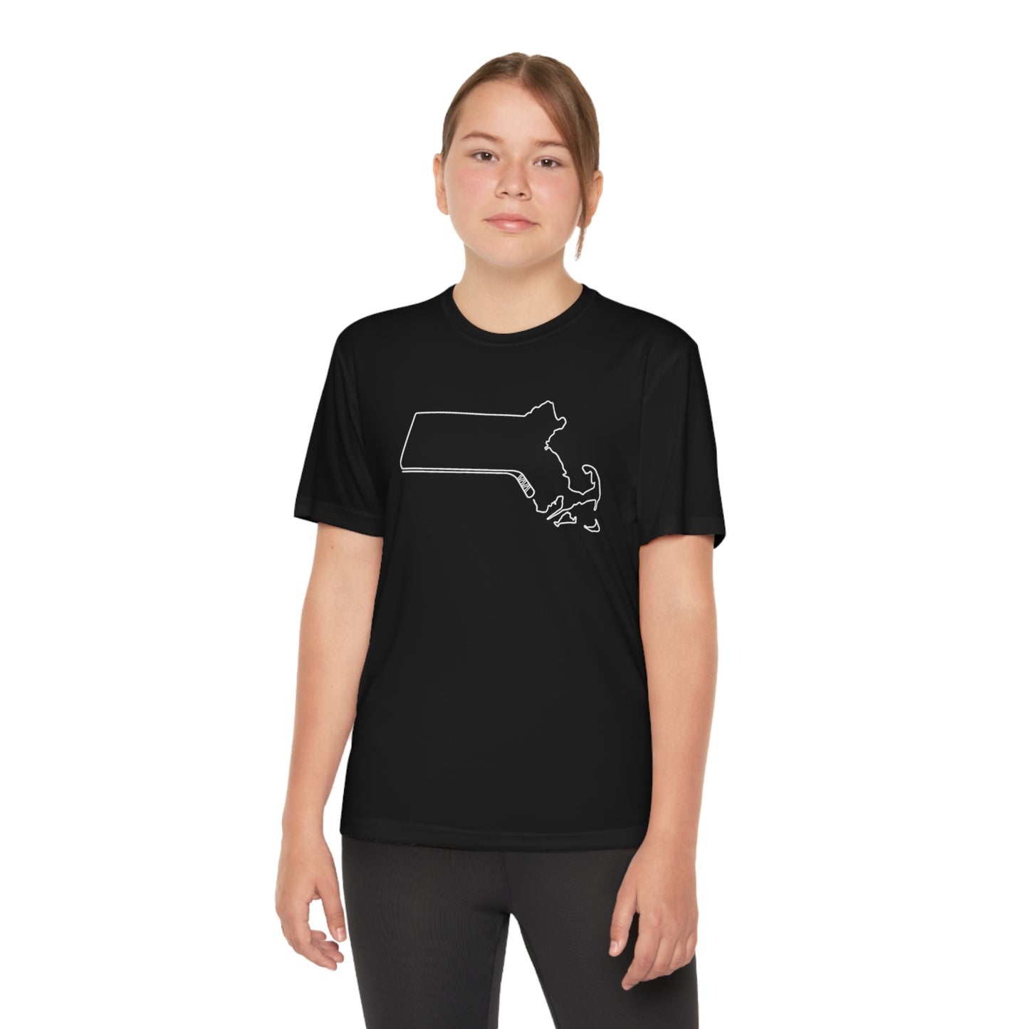 Massachusetts Hockey Performance Tee (Youth)