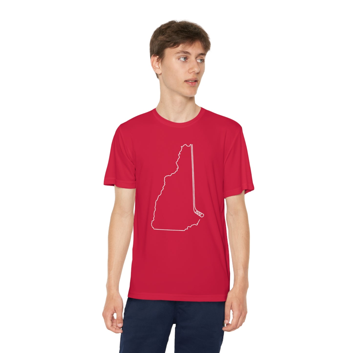 New Hampshire Hockey Performance Tee (Youth)