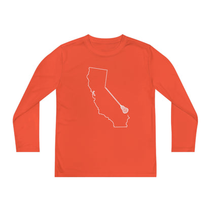 California Lacrosse Performance Long-sleeved Tee (Youth)