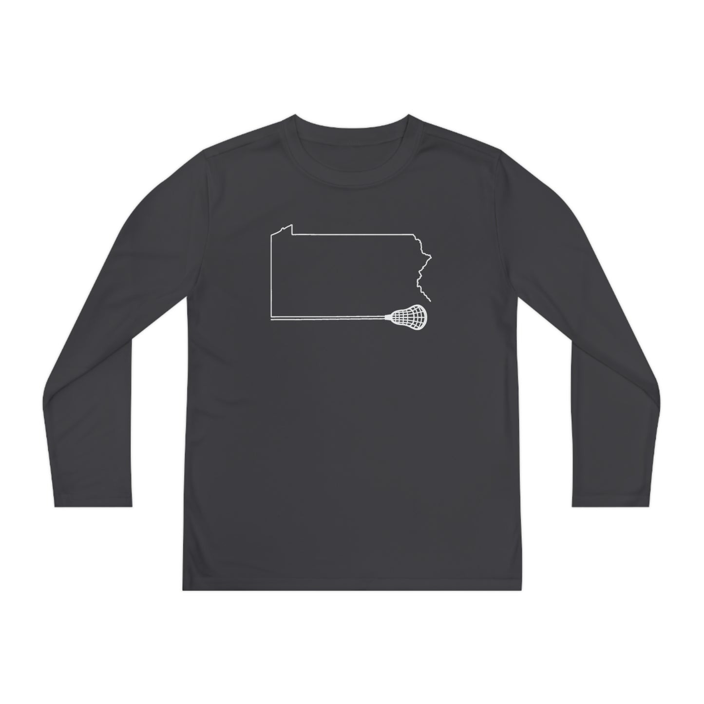 Pennsylvania Lacrosse Performance Long-sleeved Tee (Youth)