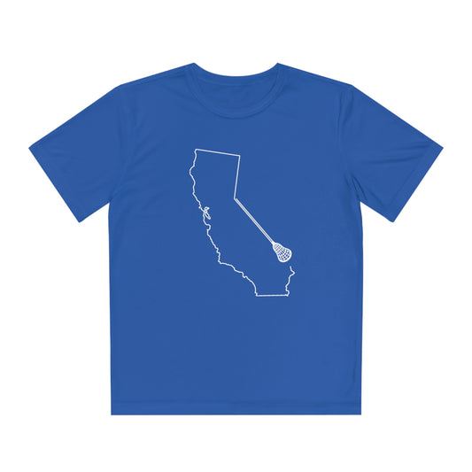 California Lacrosse Performance Tee (Youth)