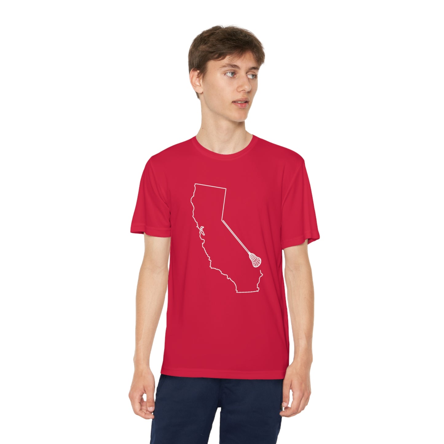 California Lacrosse Performance Tee (Youth)