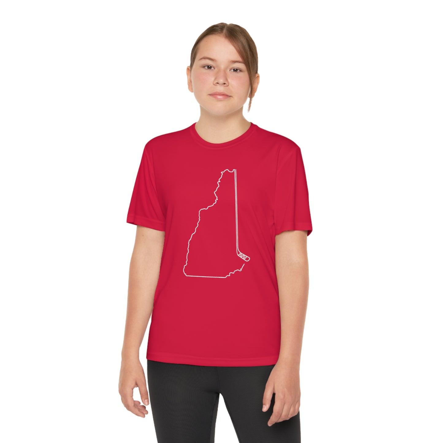 New Hampshire Hockey Performance Tee (Youth)