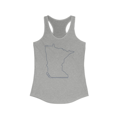 Minnesota Hockey Racerback Tank (Women's)