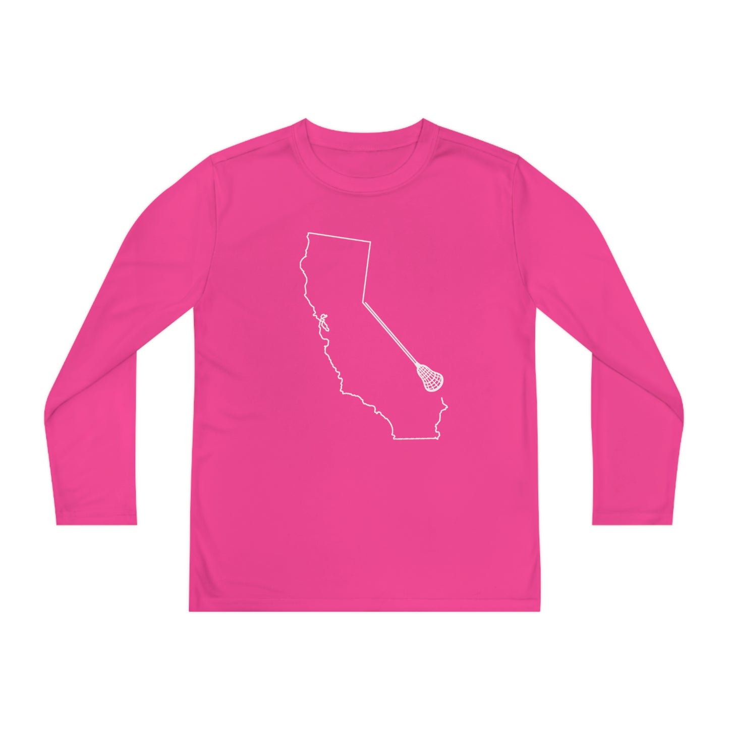 California Lacrosse Performance Long-sleeved Tee (Youth)