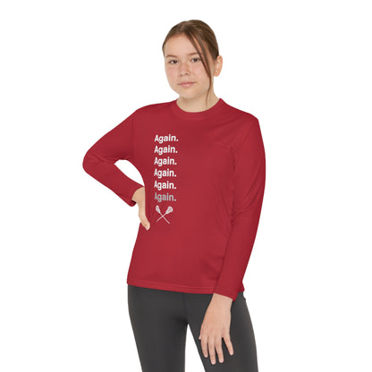 Again Lacrosse Performance Long-sleeved Tee (Youth)