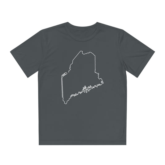 Maine Hockey Performance Tee (Youth)