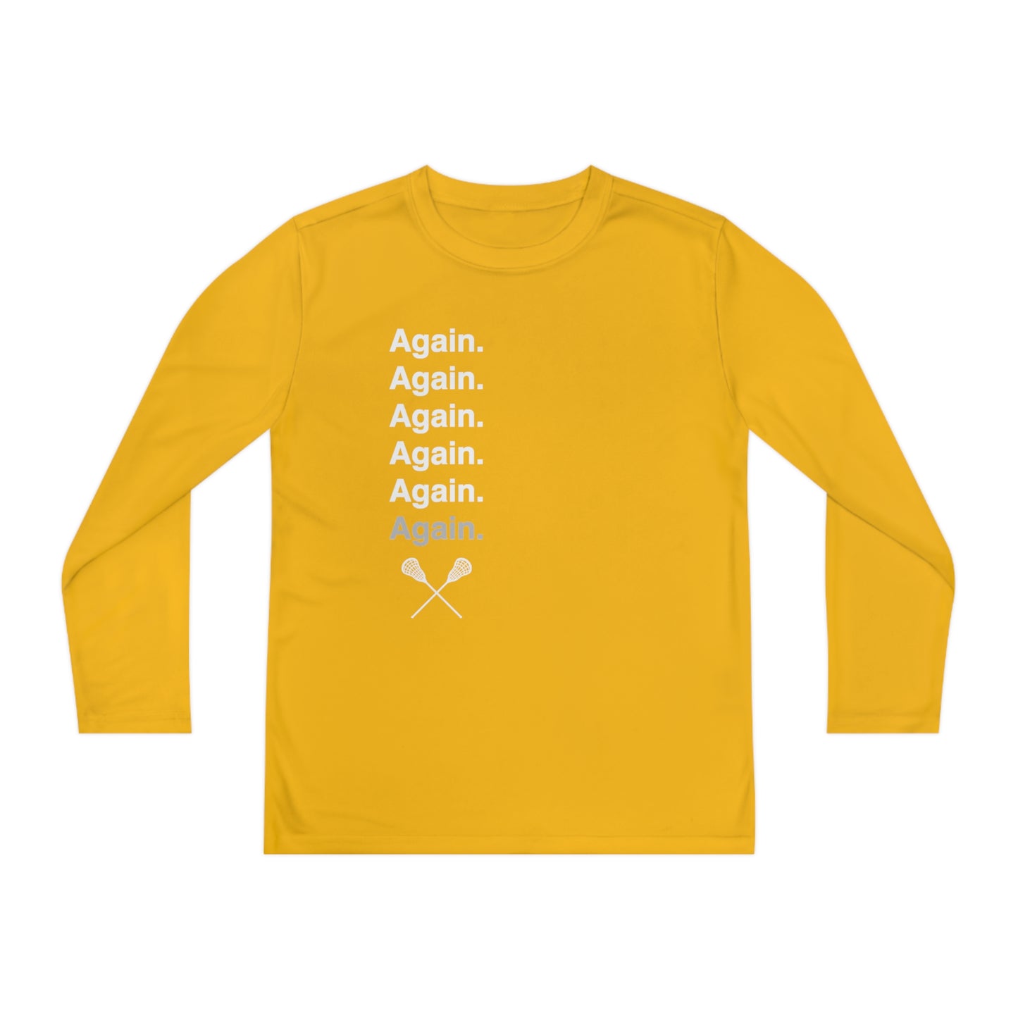 Again Lacrosse Performance Long-sleeved Tee (Youth)