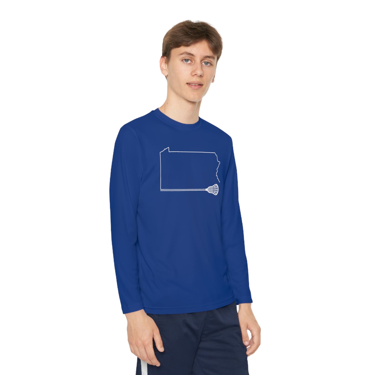 Pennsylvania Lacrosse Performance Long-sleeved Tee (Youth)