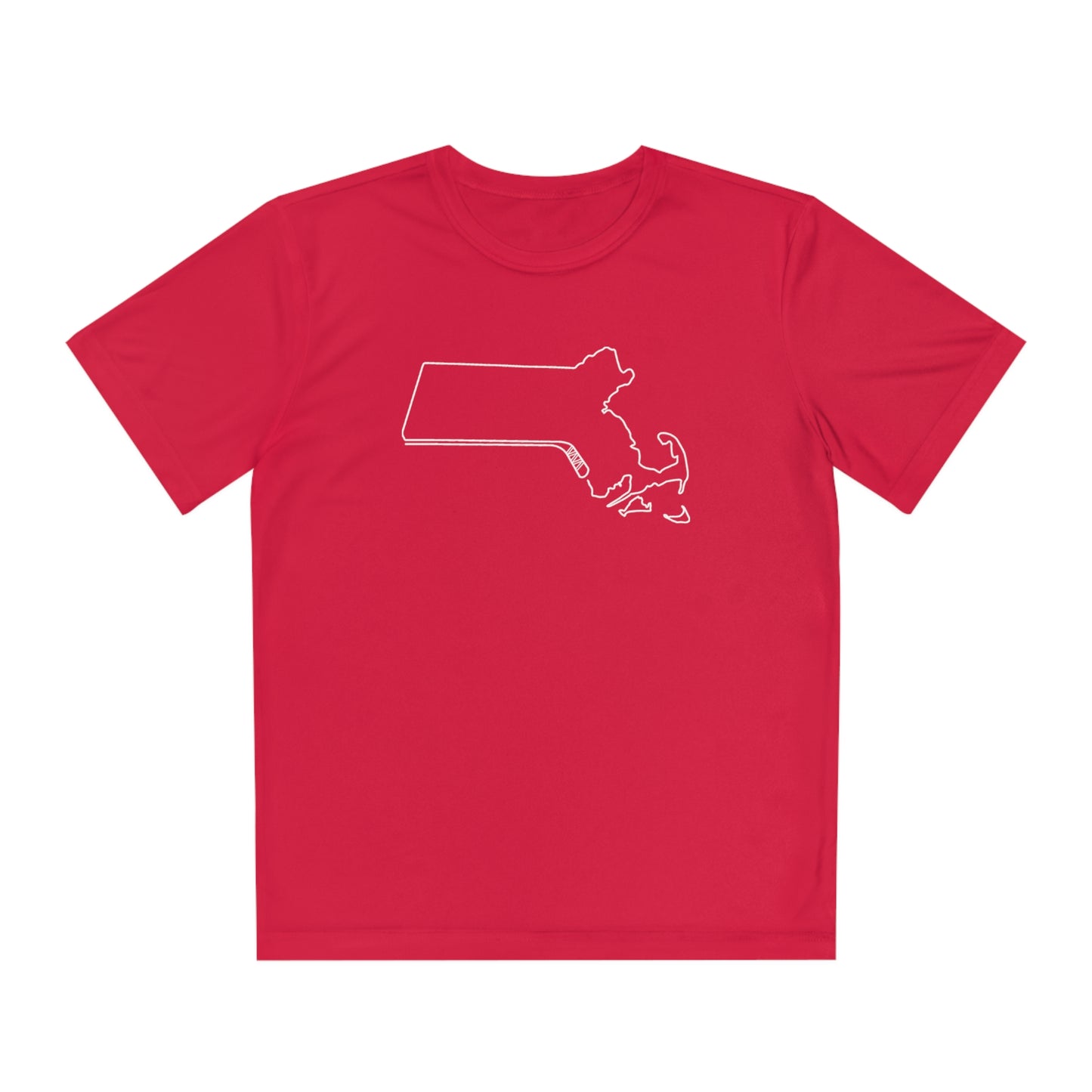 Massachusetts Hockey Performance Tee (Youth)