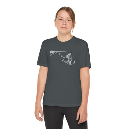 Maryland Lacrosse Performance Tee (Youth)