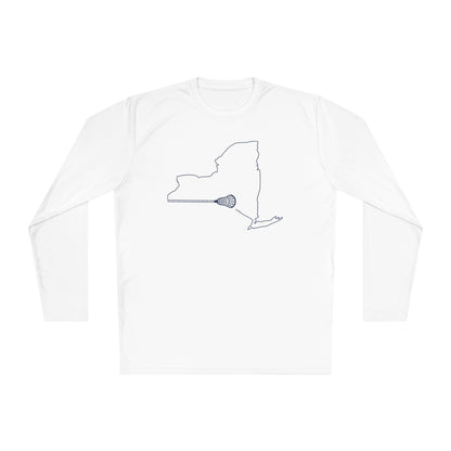 New York Lacrosse Long-sleeved UV Performance Tee