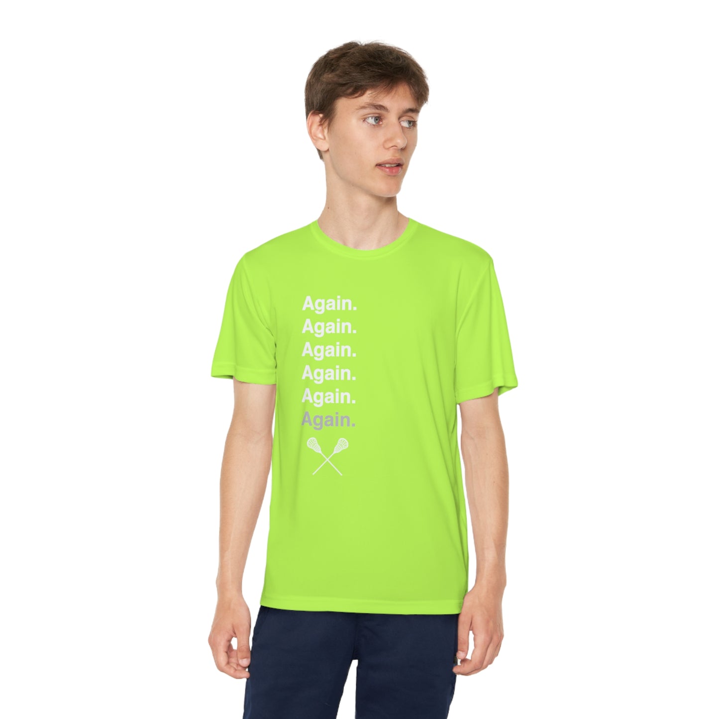 Again Lacrosse Performance Tee (Youth)