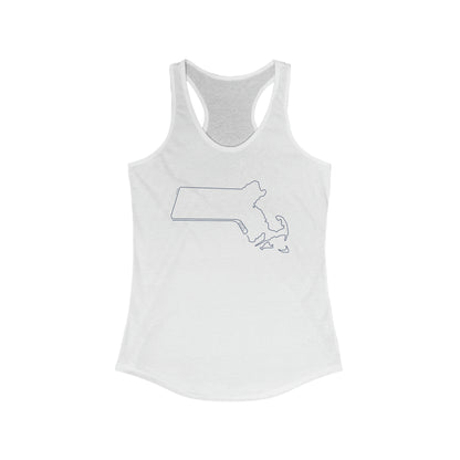 Massachusetts Hockey Racerback Tank (Women's)