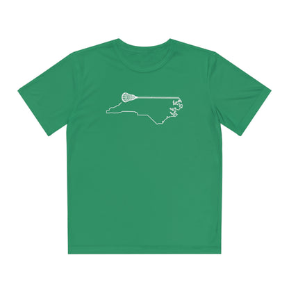 North Carolina Lacrosse Performance Tee (Youth)