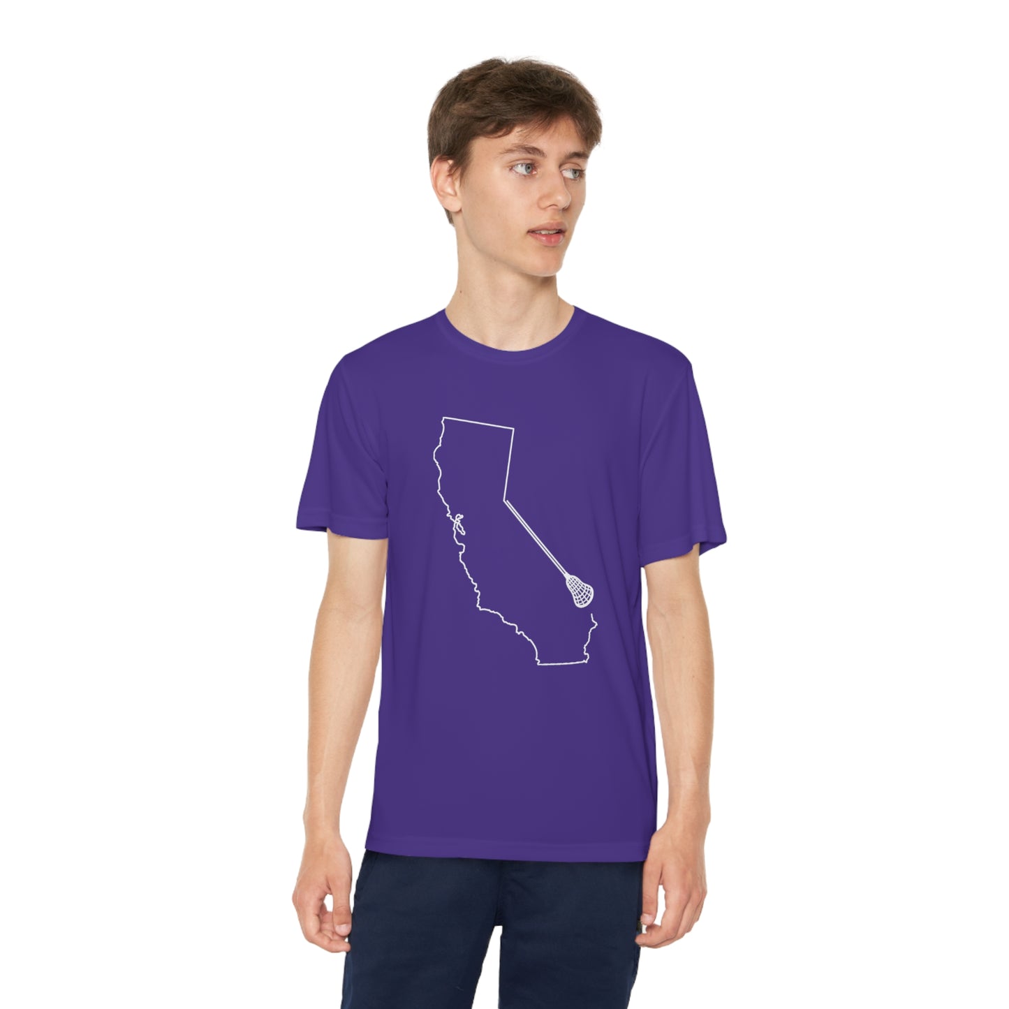 California Lacrosse Performance Tee (Youth)