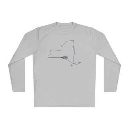 New York Lacrosse Long-sleeved UV Performance Tee