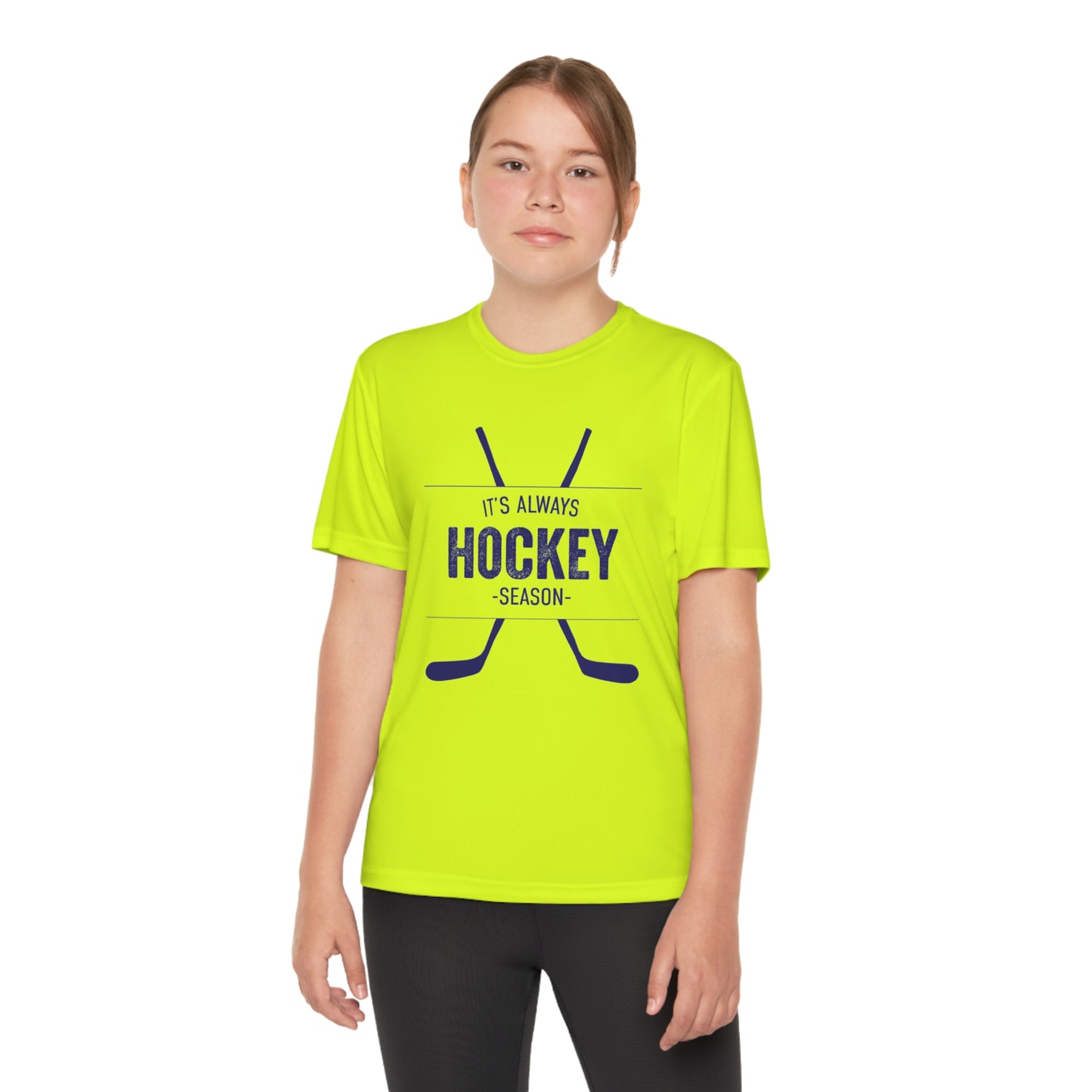 It's Always Hockey Season Performance Tee (Youth)