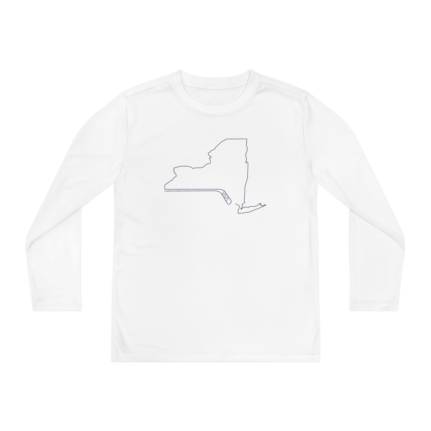 New York Hockey Performance Long-sleeved Tee (Youth)