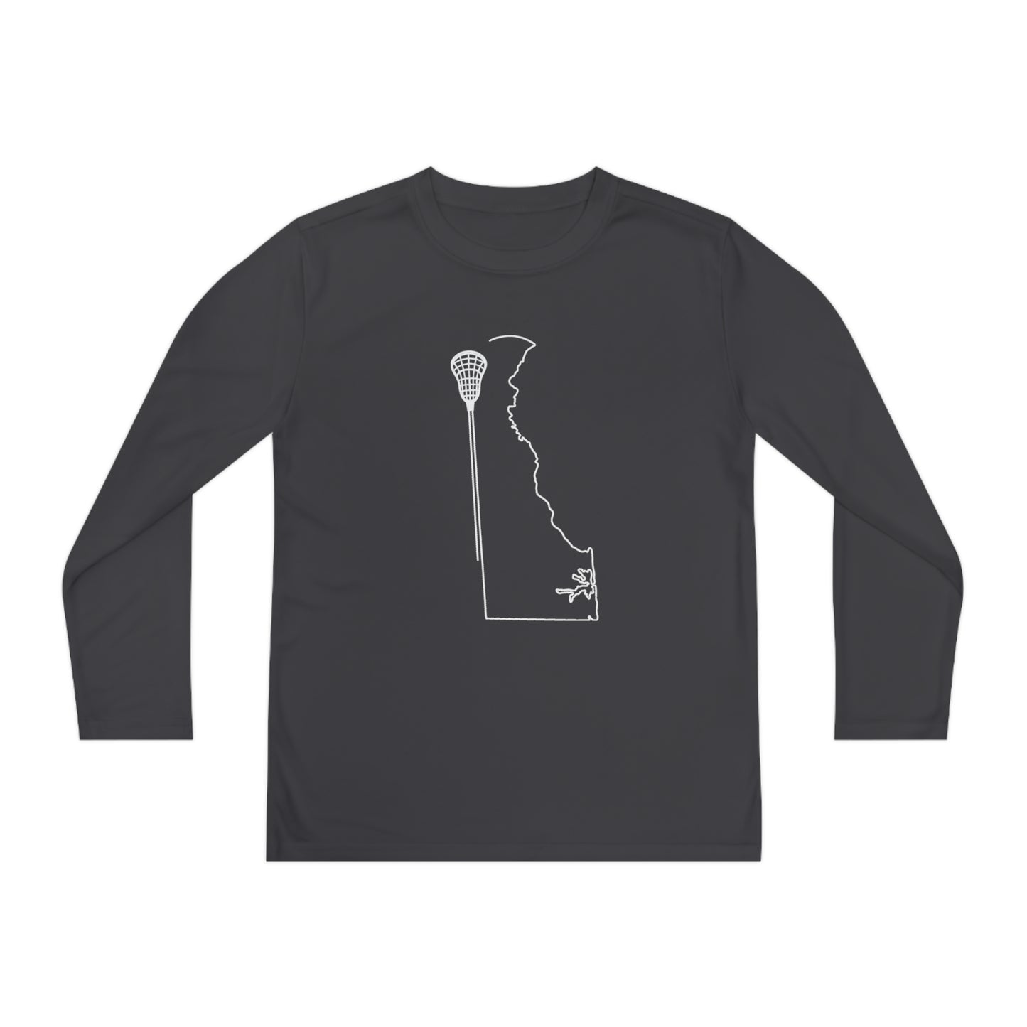 Delaware Lacrosse Performance Long-sleeved Tee (Youth)