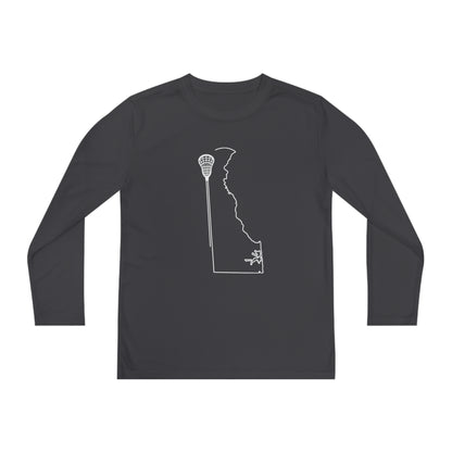 Delaware Lacrosse Performance Long-sleeved Tee (Youth)