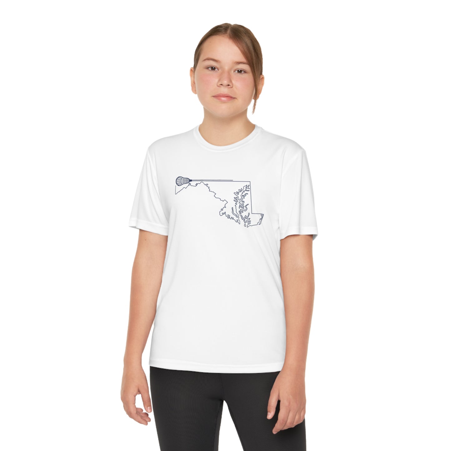 Maryland Lacrosse Performance Tee (Youth)