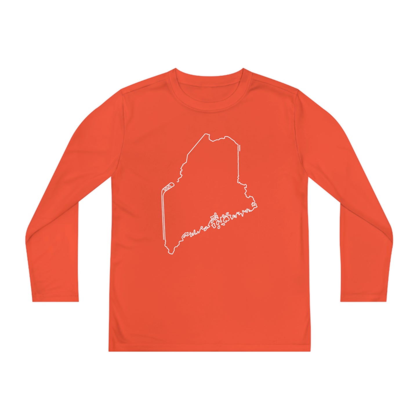 Maine Hockey Performance Long-sleeved Tee (Youth)