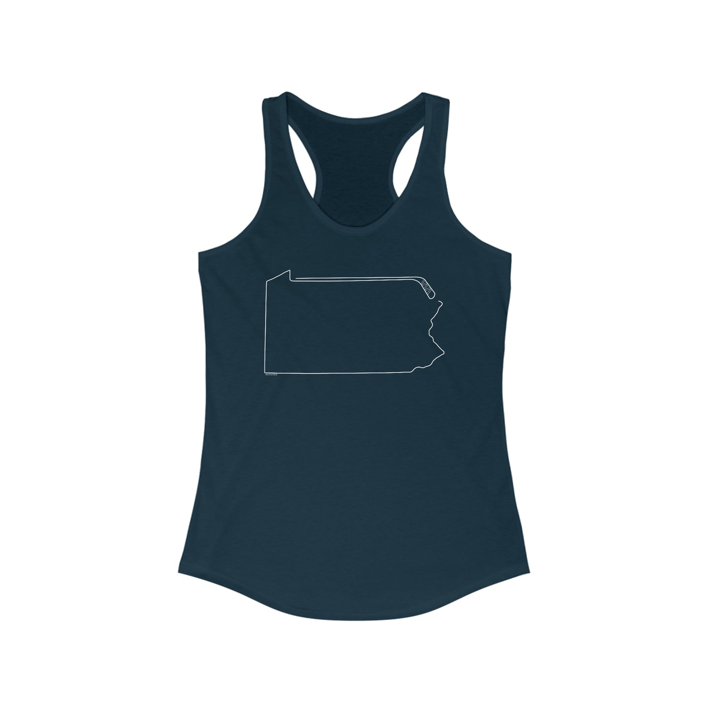 Pennsylvania Hockey Racerback Tank (Women's)