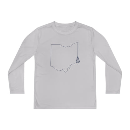 Ohio Lacrosse Performance Long-sleeved Tee (Youth)