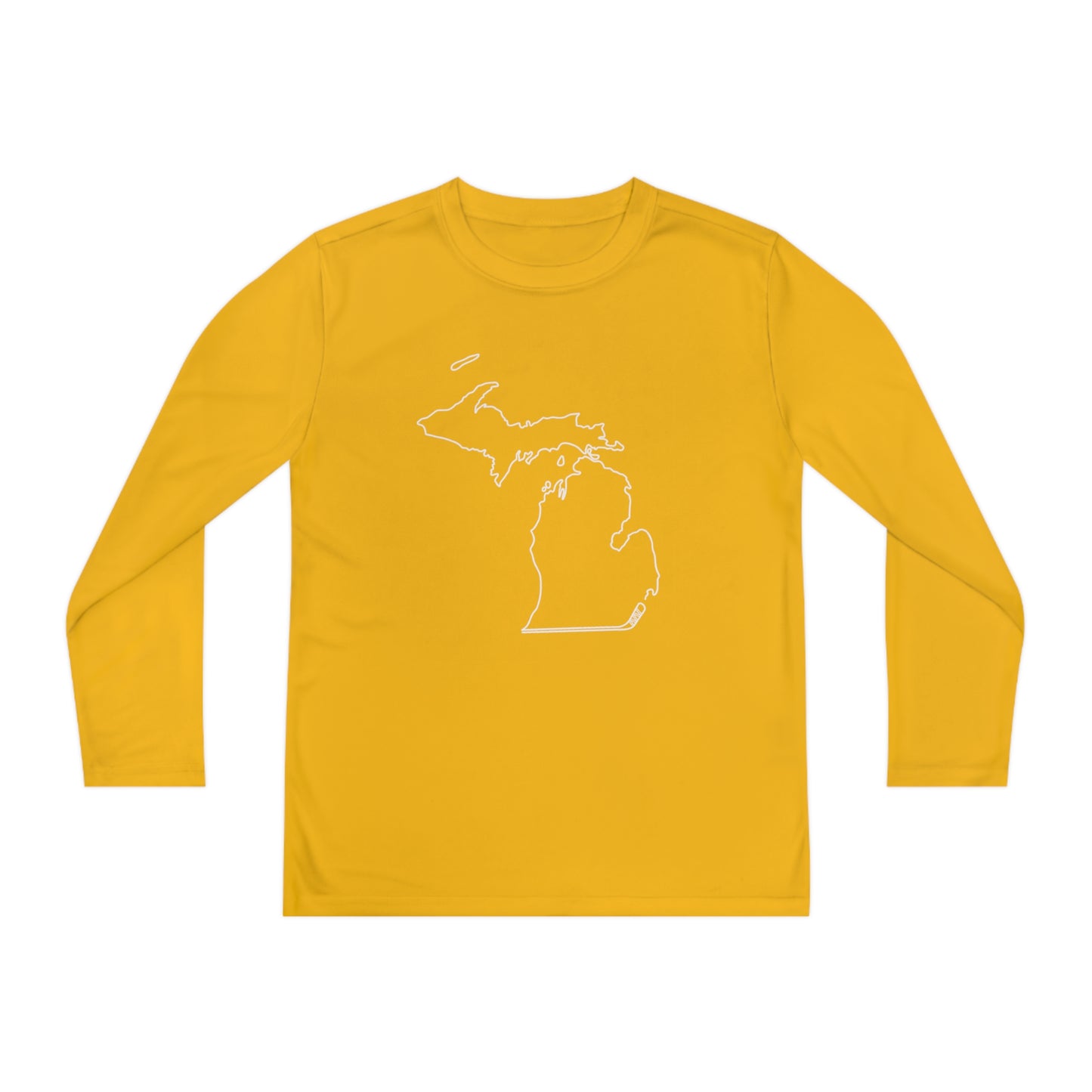 Michigan Hockey Performance Long-sleeved Tee (Youth)