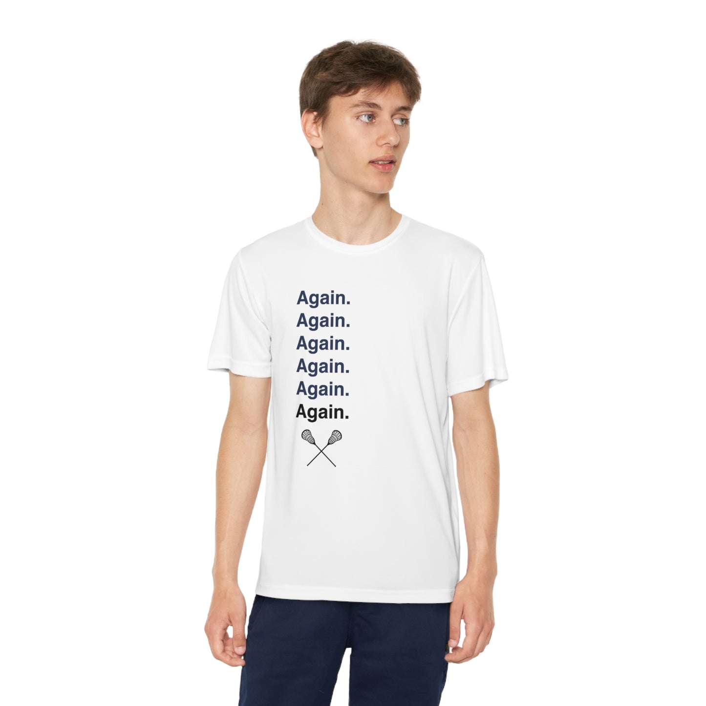 Again Lacrosse Performance Tee (Youth)