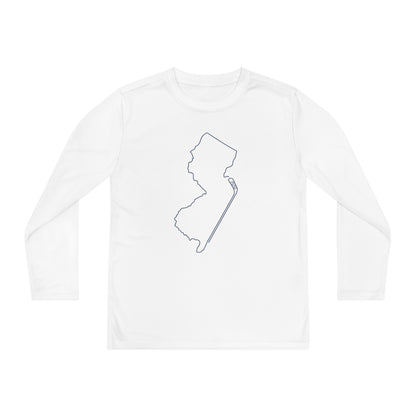 New Jersey Hockey Performance Long-sleeved Tee (Youth)