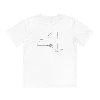 New York Lacrosse Performance Tee (Youth)