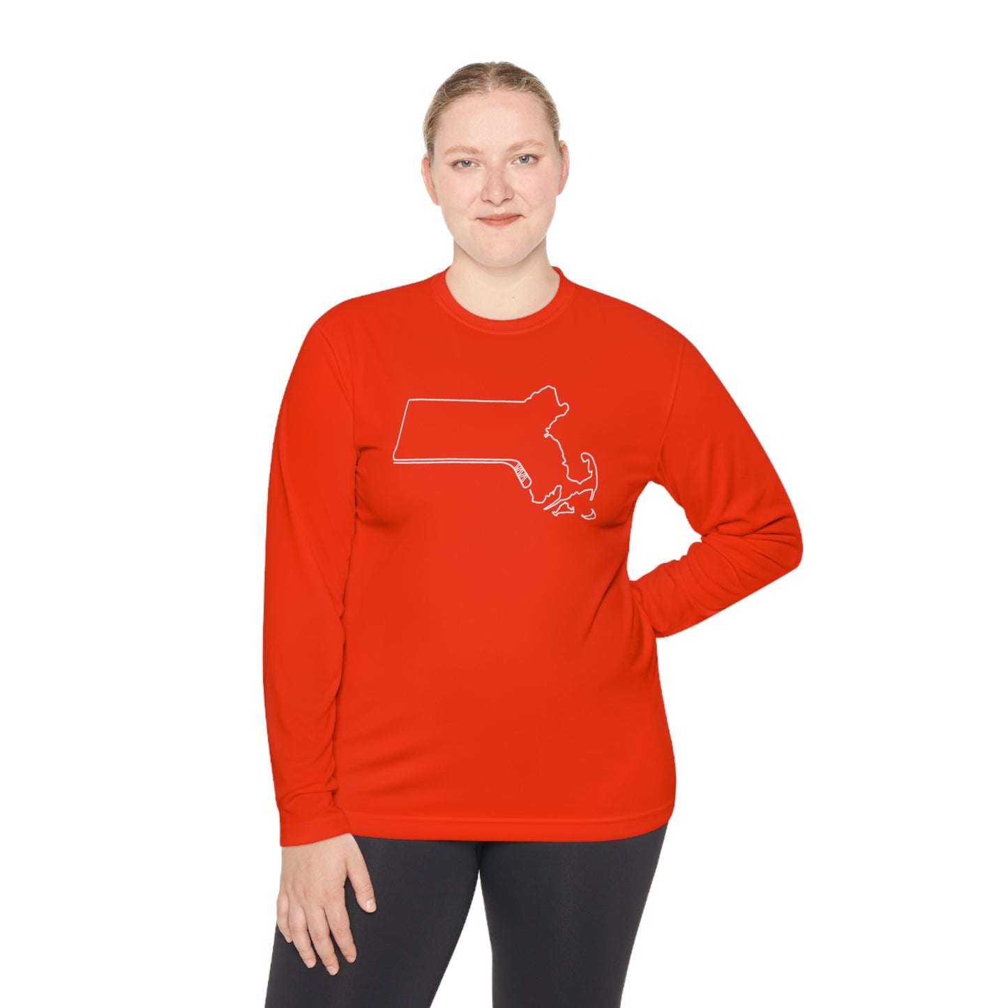 Massachusetts Hockey Long-sleeved UV Performance Tee