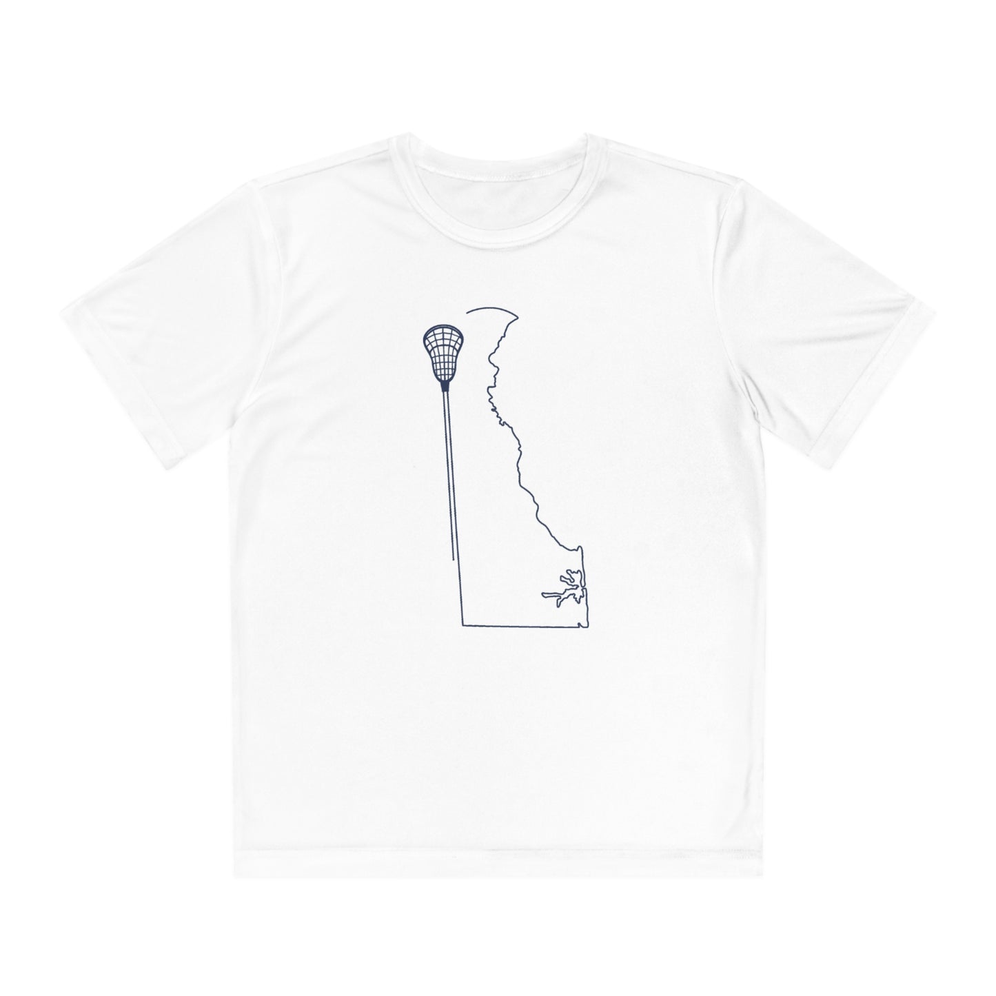 Delaware Lacrosse Performance Tee (Youth)