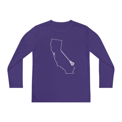 California Lacrosse Performance Long-sleeved Tee (Youth)