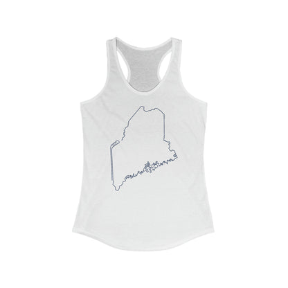 Maine Hockey Racerback Tank (Women's)