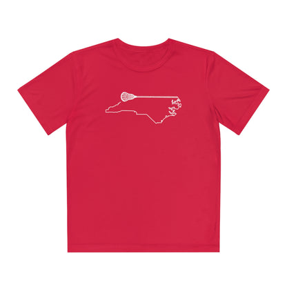 North Carolina Lacrosse Performance Tee (Youth)