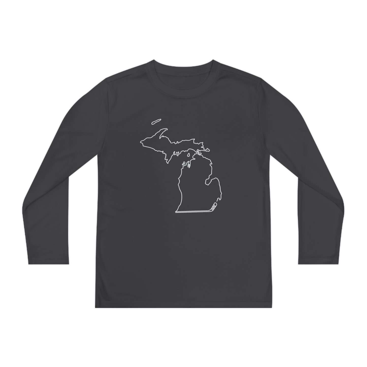 Michigan Hockey Performance Long-sleeved Tee (Youth)