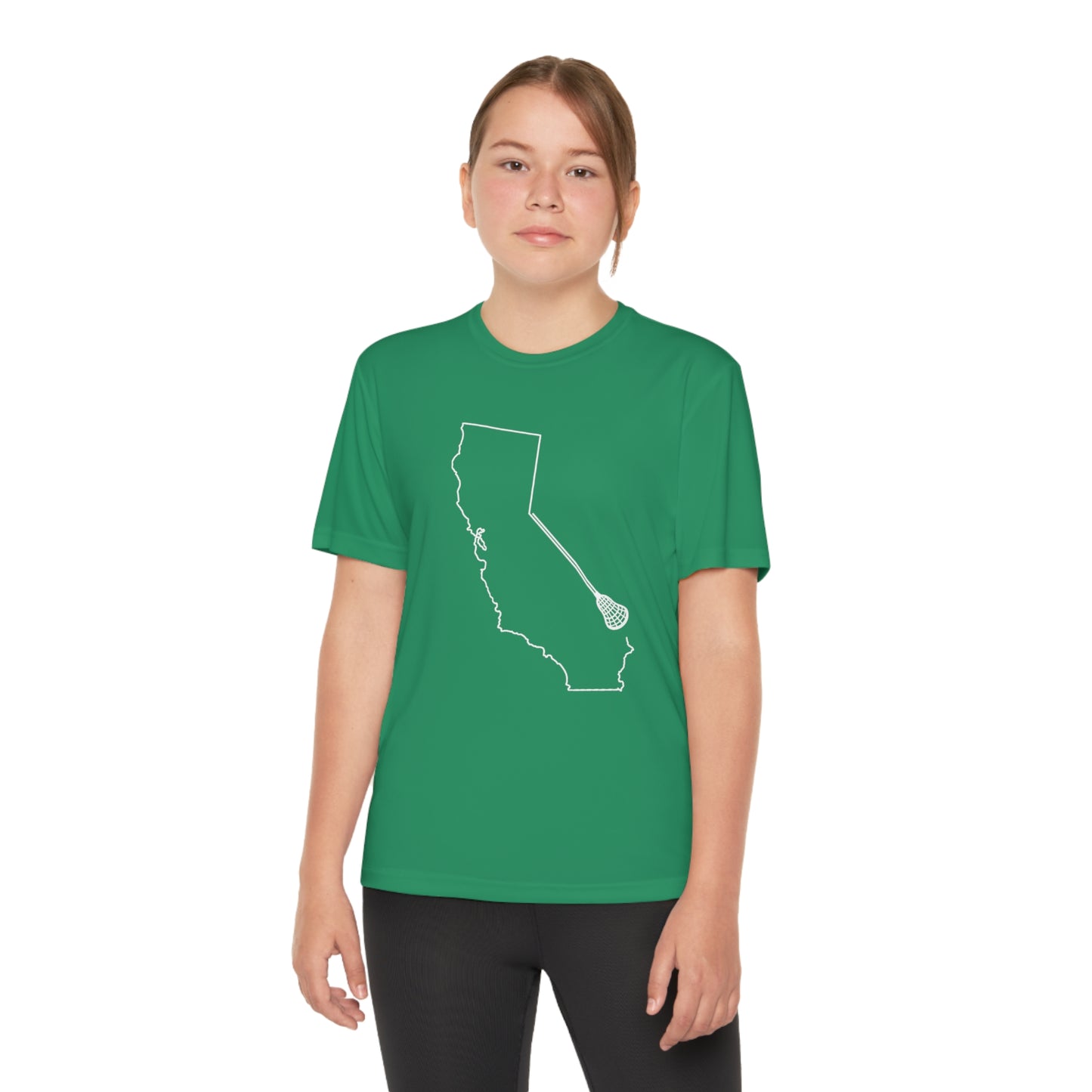 California Lacrosse Performance Tee (Youth)