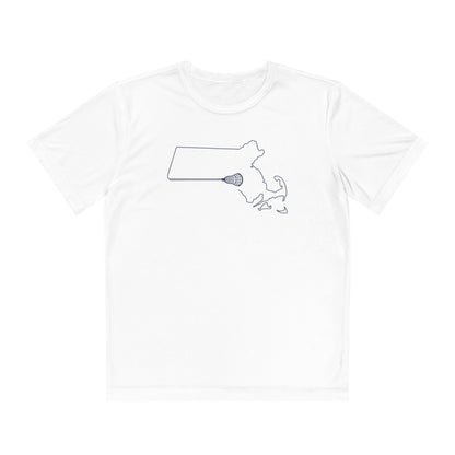 Massachussetts Lacrosse Performance Tee (Youth)