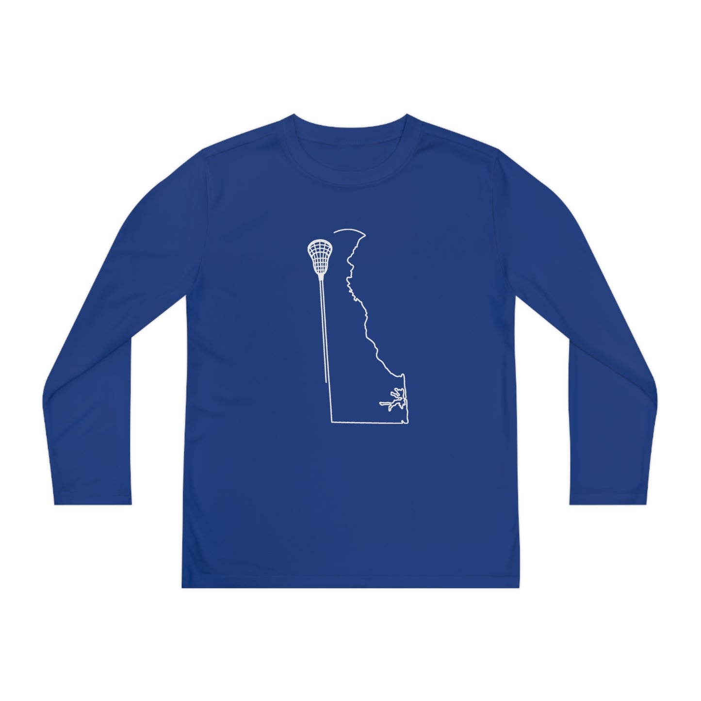 Delaware Lacrosse Performance Long-sleeved Tee (Youth)