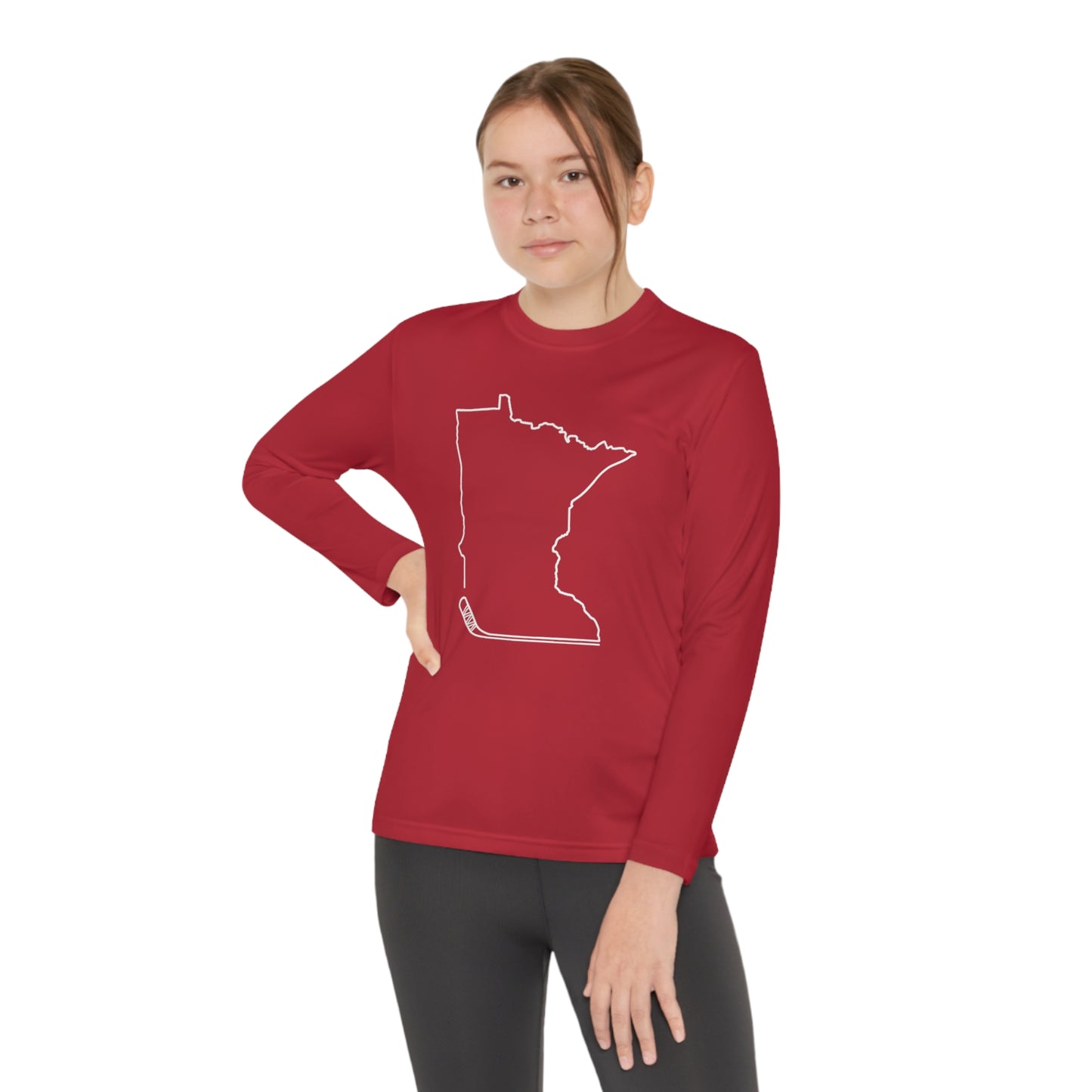 Minnesota Hockey Performance Long-sleeved Tee (Youth)