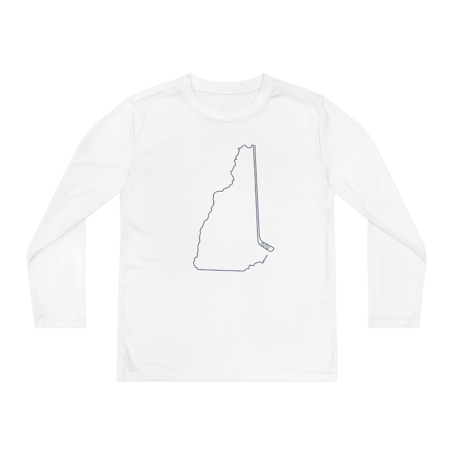 New Hampshire Hockey Performance Long-sleeved Tee (Youth)