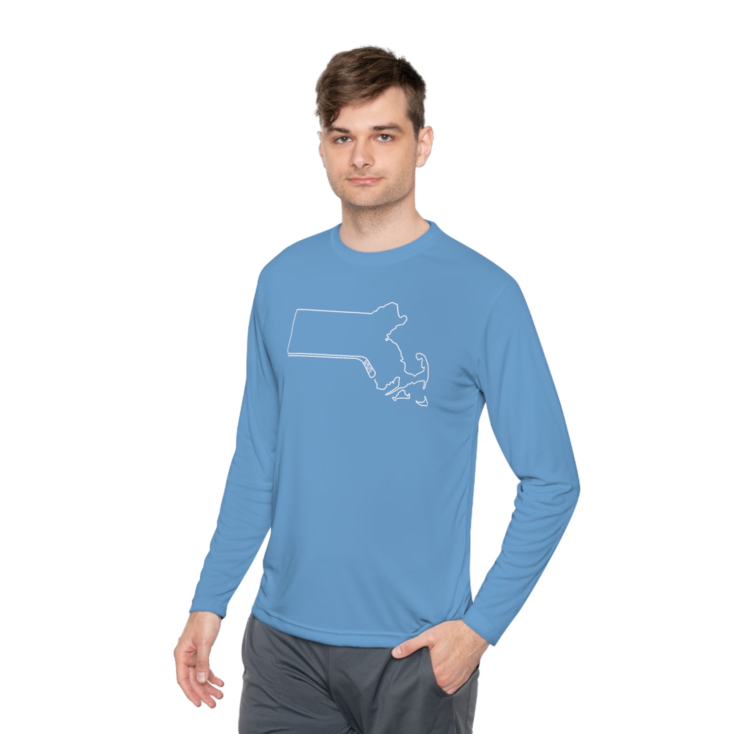 Massachusetts Hockey Long-sleeved UV Performance Tee